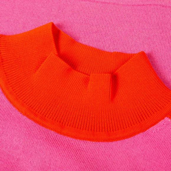 NEW J.LINDEBERG adia turtle neck in s168 pop pink - Picture 3 of 3